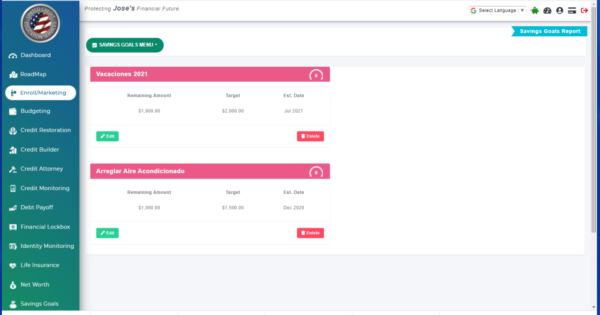 Tecnología: Planificador Financiero Online con 12 herramientas de estrategias financieras (Detalles: Haga Click AQUÍ) - Image 9